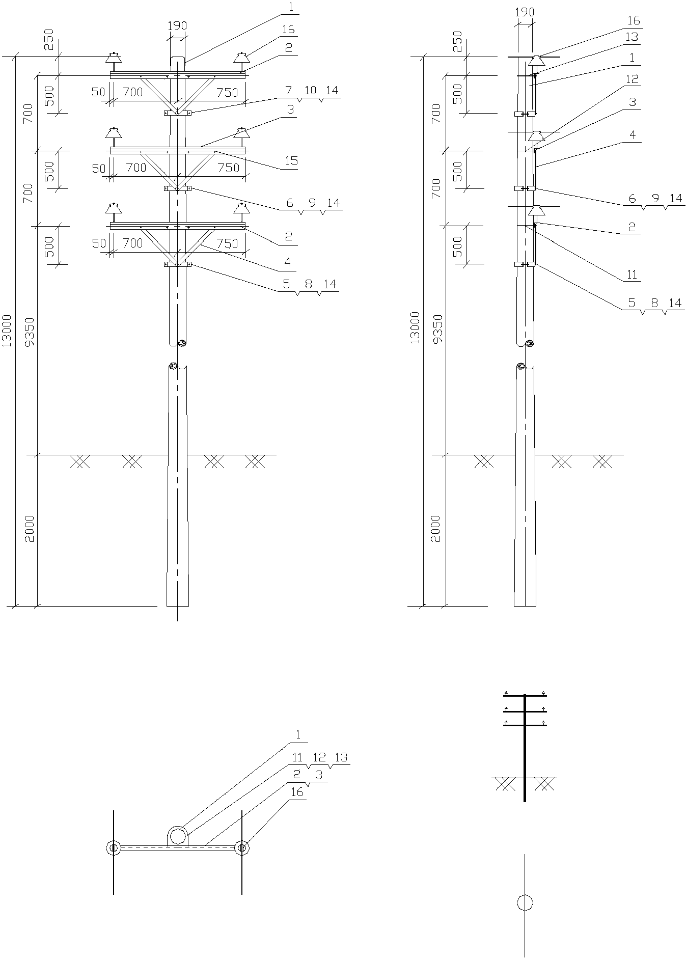 1.2.1 直線桿